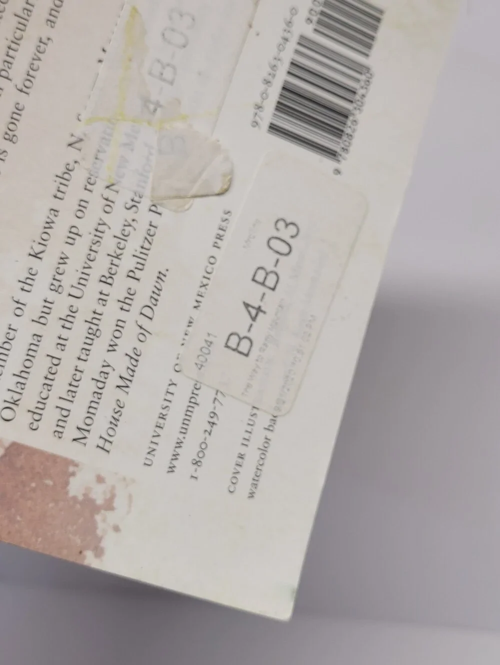 The Way to Rainy Mountain Paperback